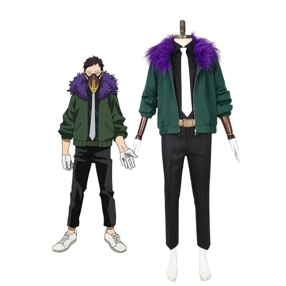 

My Hero Academia Kai Chisaki Cosplay Costume Boku no Hero Academia Overhaul Cosplay Full Set Custom Made