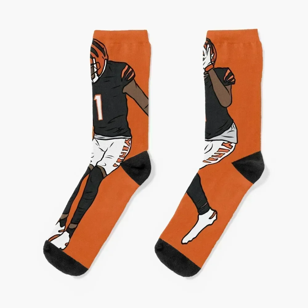 

Ja'Marr Chase Griddy Socks winter gifts compression hockey bright garter Men Socks Women's