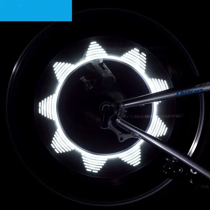 Personalized Heart Pattern RGB LED Bicycle Wheel Spoke Light Waterproof Dynamic Animation Bike Rim Warning Light