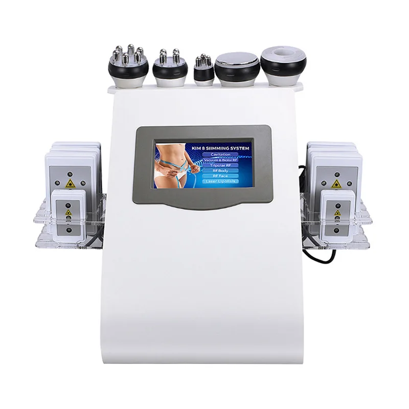 40K 6 in 1 Vacuum Cavitation Slimming Machine Ultrasonic Liposuction Machine for Beauty Salon Spa Center Whitening and Slimming