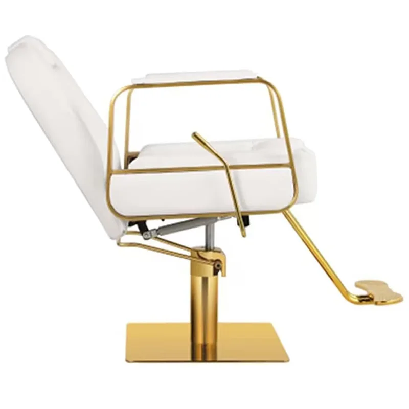 Barber shop chair, special barber chair for hair salon, hair salon chair, hair cutting  rotatable lifting stainless steel armres