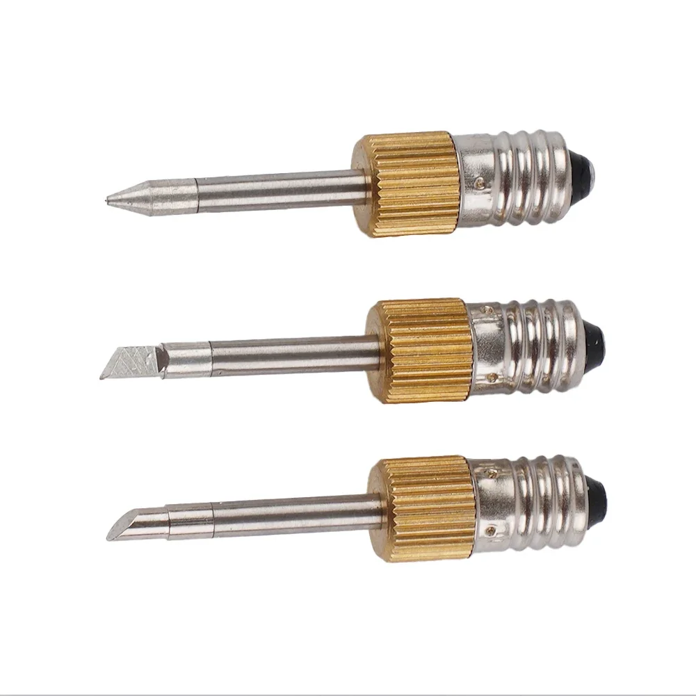 Power Tools Soldering Iron Tips Spot Wire Wire Tinning USB Welding Tips 50 Mm/1.97 Inches B C K Type E10 Interface Brand New