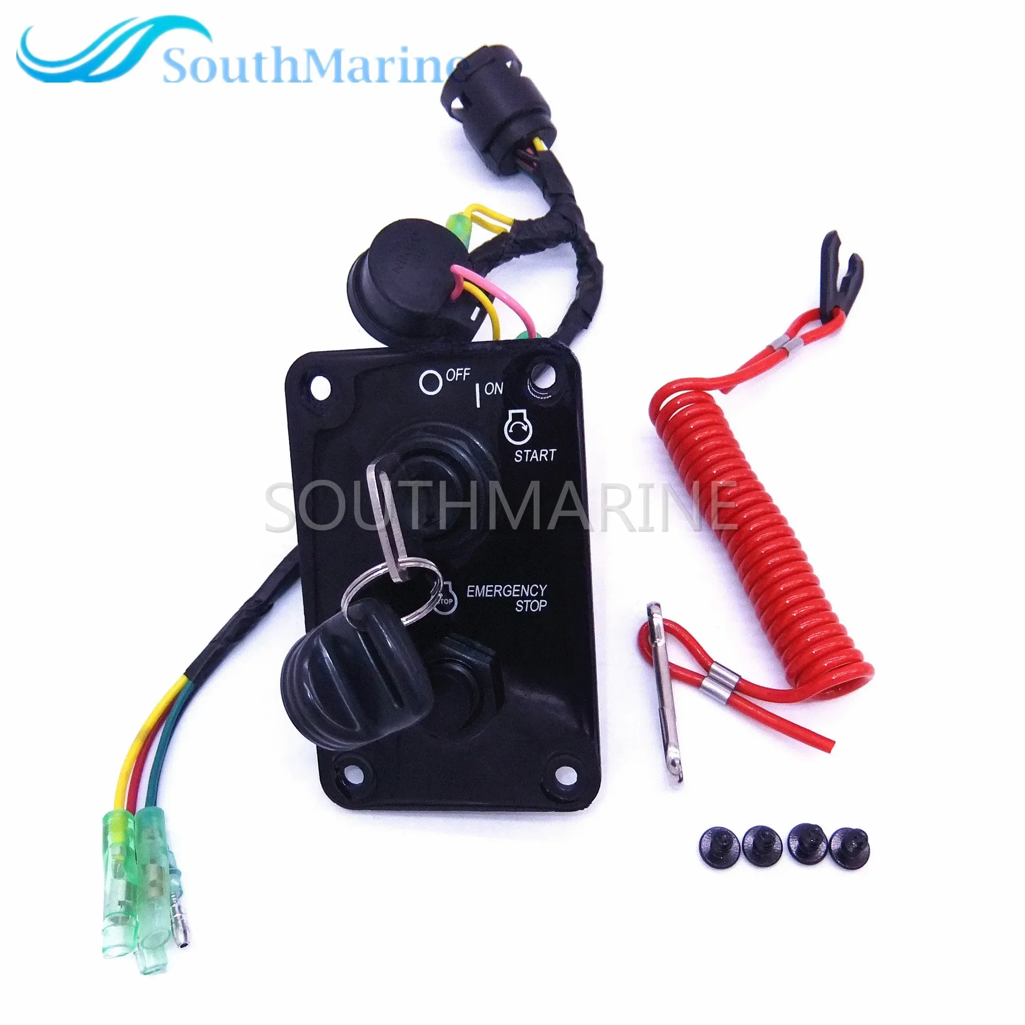 704-82570 704-82570-11-00 704-82570-12-00 704-82570-08-00 Outboard Single Engine Switch Panel Main Switch Assembly for Yamaha