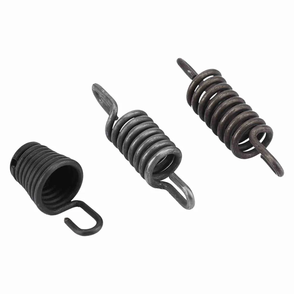 3PCS Metal Chainsaw AV Spring Mount High Hardness Compact Chainsaw Spring Mount Dark Grey for Partner 350 351 370 371 390 420