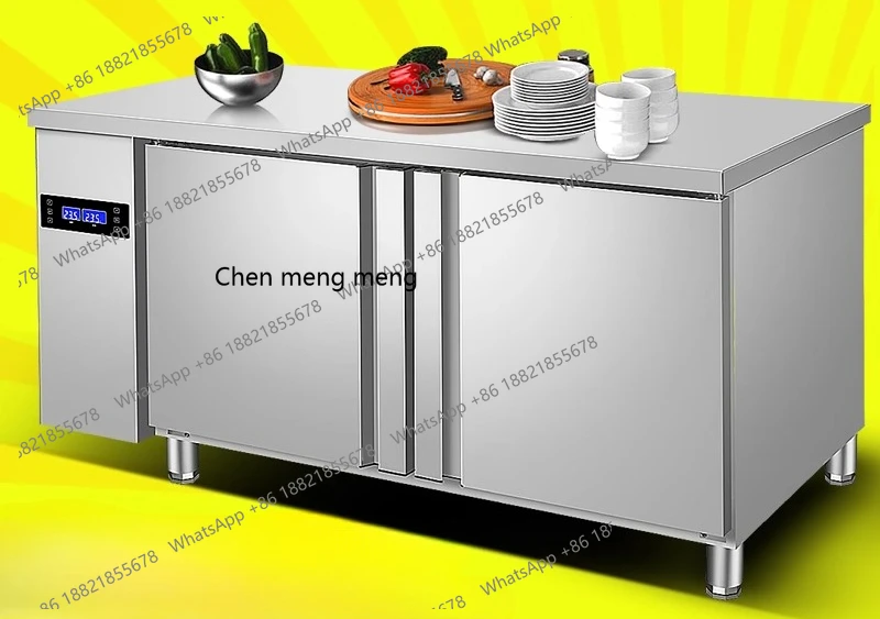 

Workbench High Temperature Sterilization Cabinet Commercial Workbench Milk Tea Shop Stainless Steel Kitchen Countertop