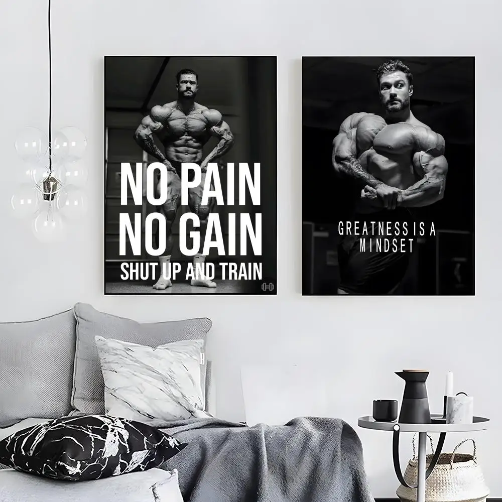 Chris Bumstead Bodybuilder Fitness Poster Wall art print art suitable for living room bedroom bar parlor home decoration gift