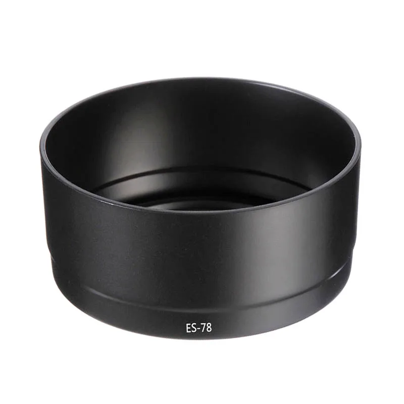 10 Pieces DSLR Camera Lens Hood ES78 ES-78 Cover For Canon EOS 5DII 5DIV 5D4 6D2 7D2 Mount EF 50mm f/1.2L USM 72mm Filter Lens