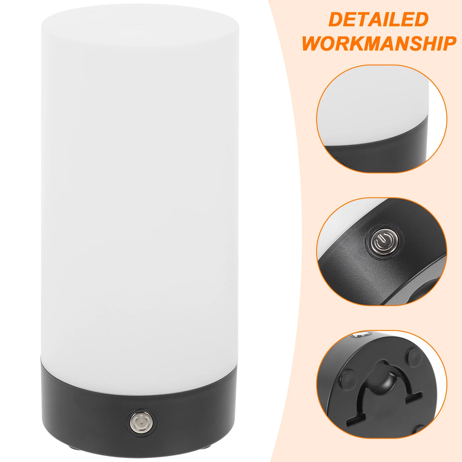 

1Pcs Lamp Rechargeable Charging Bar Light Cylindrical Design for Bedroom Night Light Decorative Living Room Lamp