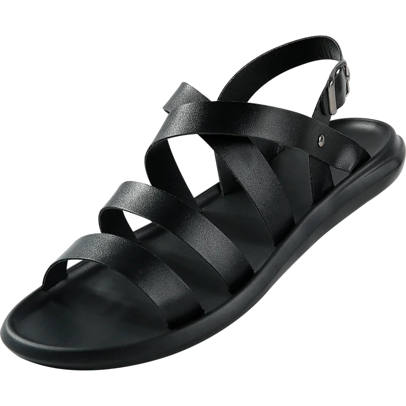 

Men's Summer Fashionable Nest Shoes Roman Sandals Youth Personality Casual Beach Shoes Anti-slip Breathable Open-toe Sandals