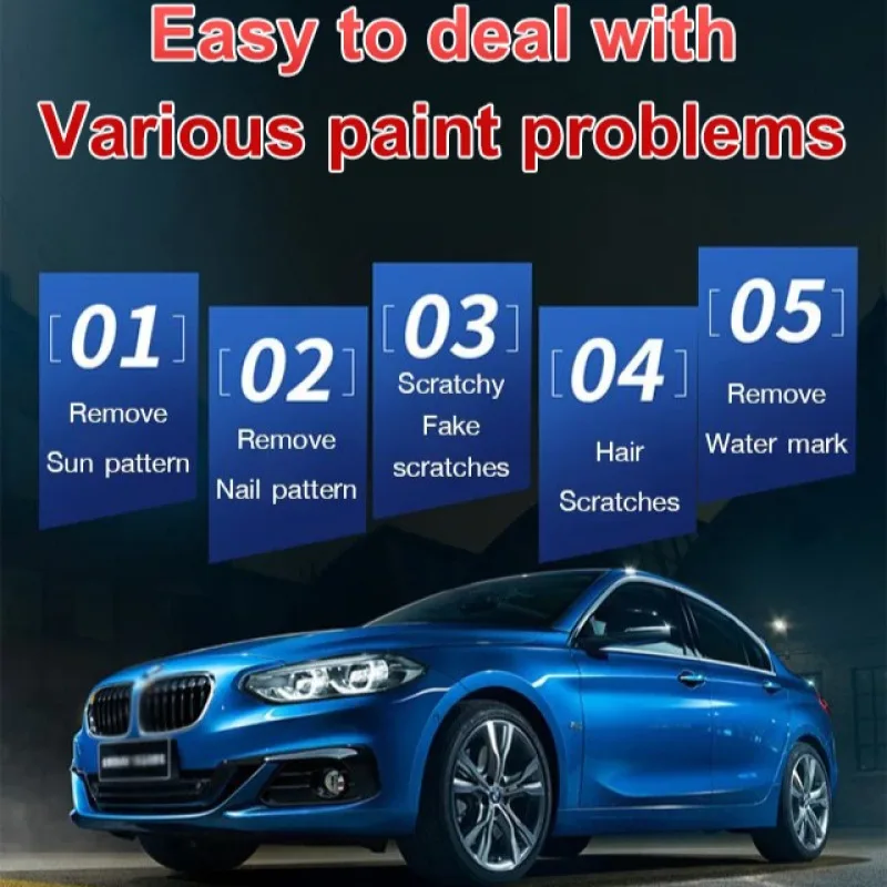 Car Scratch Remover Paint Scratch Wax Refurbishing Polish Paint Refinisher Scratch Remover Abrasive