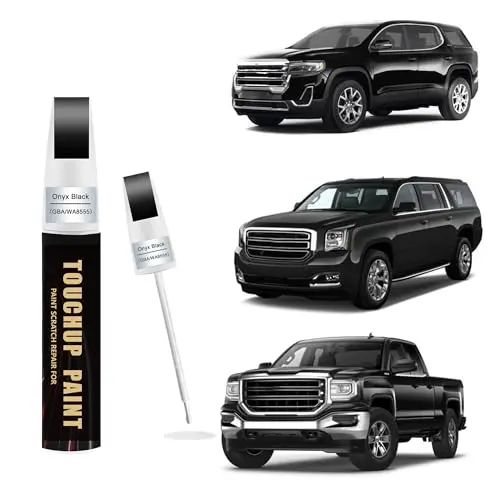 Onyx Black/Void Black(GBA/WA8555) Car Paint Touch Up Pen Compatible with GMC,Automotive Scratch Remover for Nicks & Chips Repair