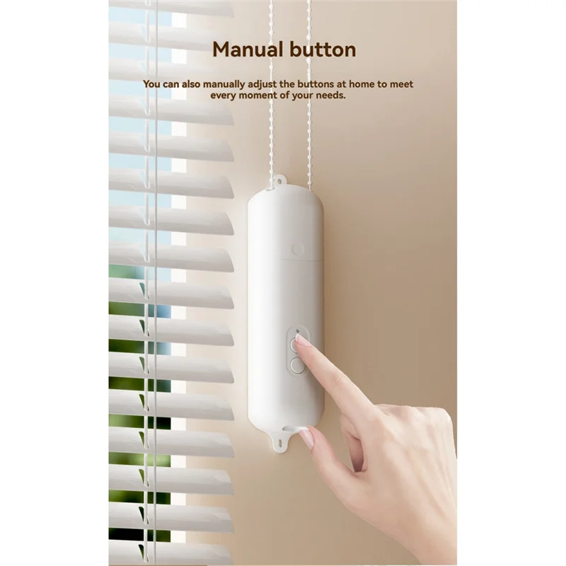 【Лестная занавеска!】Bluetooth Tuya Smart Roller Shade Drive Motor Pull Bead Curtain Motor Roller Robot App Controlled Подъемная занавеска