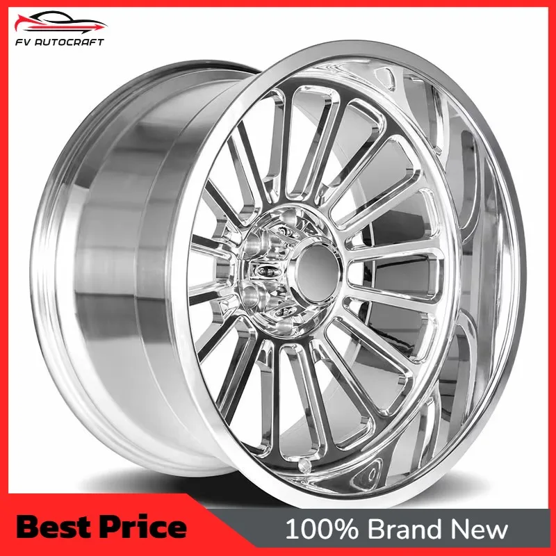 【2026】Forged Truck Wheels 22x12 24x12 24x14 26x14 28x16 Kg1 Forged Truck Wheels 24x14 Simulated Beadlocks Forged Truck Wheels 8x