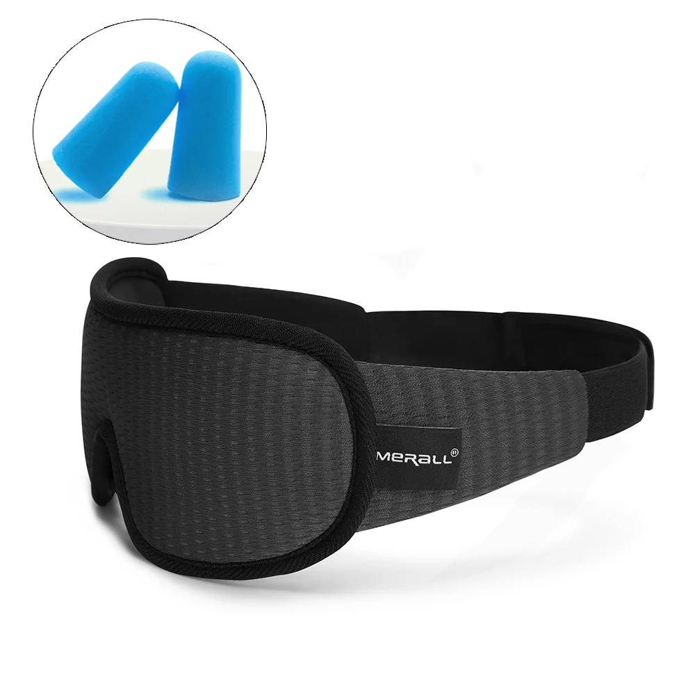 3D Sleeping Eye Mask Block Out Light Soft Padded Travel Shade Cover Rest Relax Sleeping Blindfold Eye Cover Sleep Mask Eyepatch