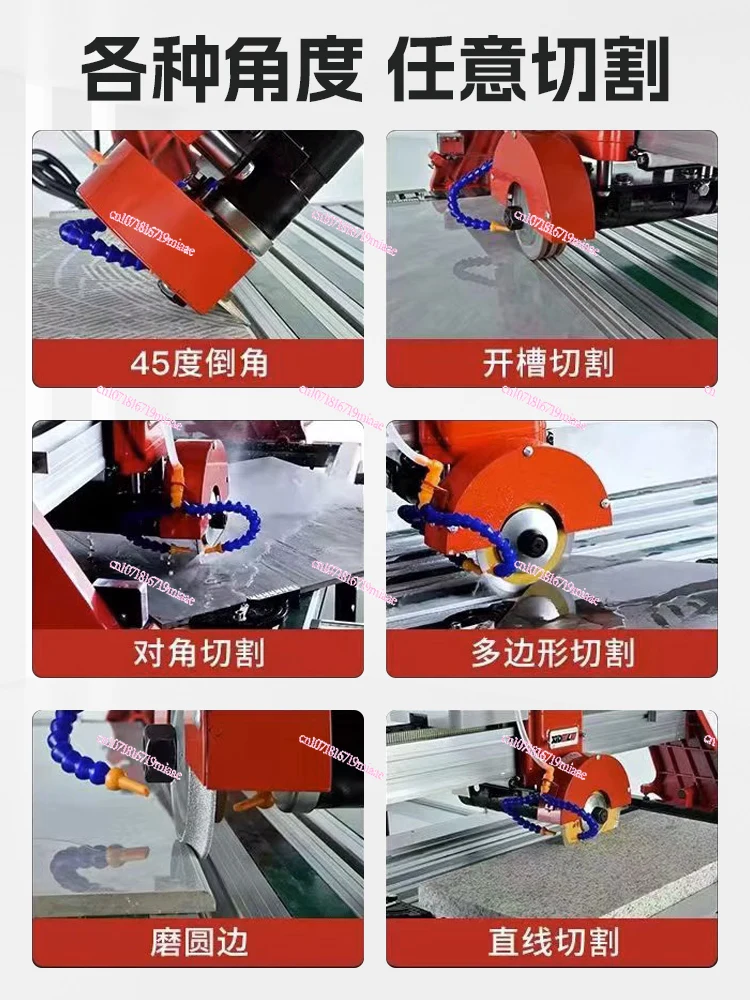 Tile Water Jet Cutting Machine Automatic Desktop Cutting Artifact Stone Stone Plate Chamfering Straight Cutting