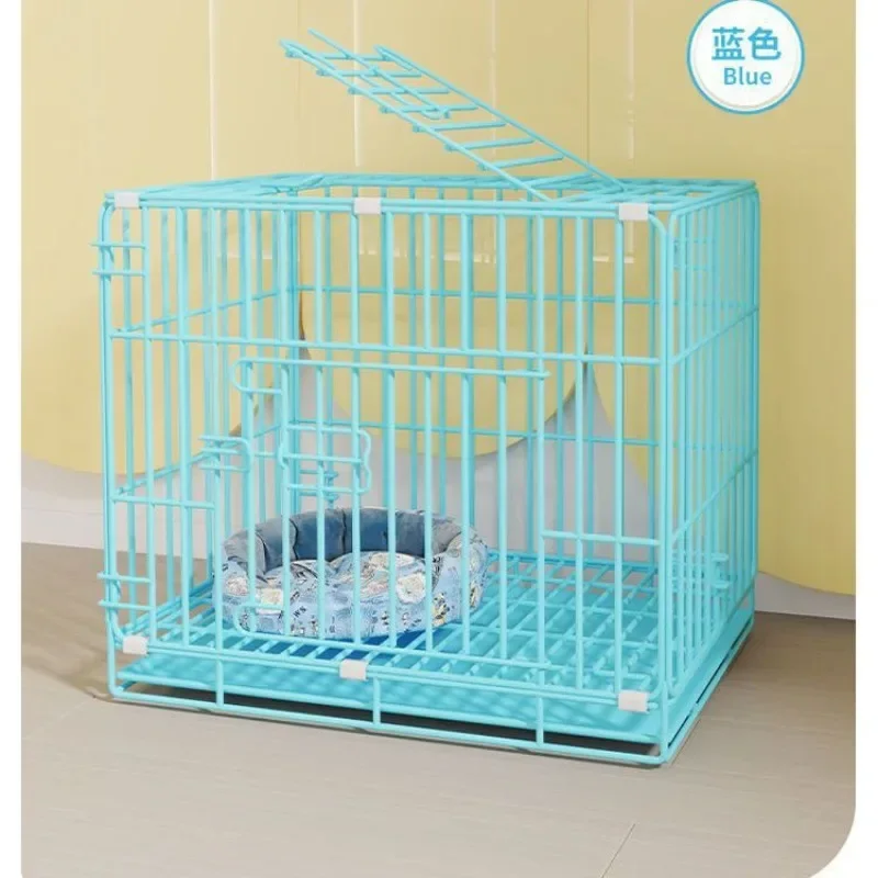 Small Dog Large and Medium-sized Dog Cage Cat Cage Home Indoor Cat Rabbit Teddy with Toilet Thick Pet House Product