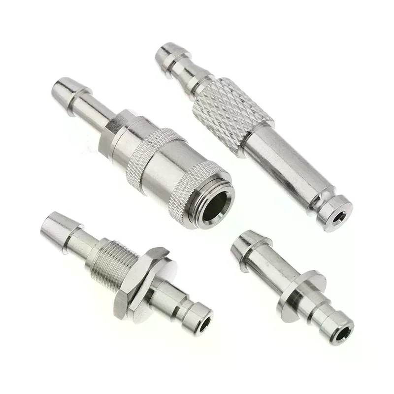 Pressure Meter BP Cuff Joint Link Male Female Quick Connection Bayonet Airway Joints Metal Air Hose Connector NIBP Adapter Bloo
