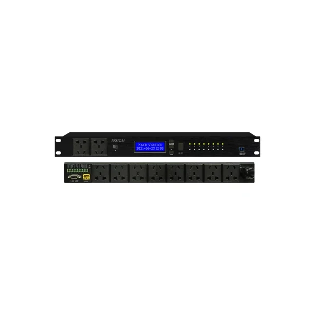 PR680F+ 8-Channel Digital Timing Power Supply Sequencer With Durable Metal Shell