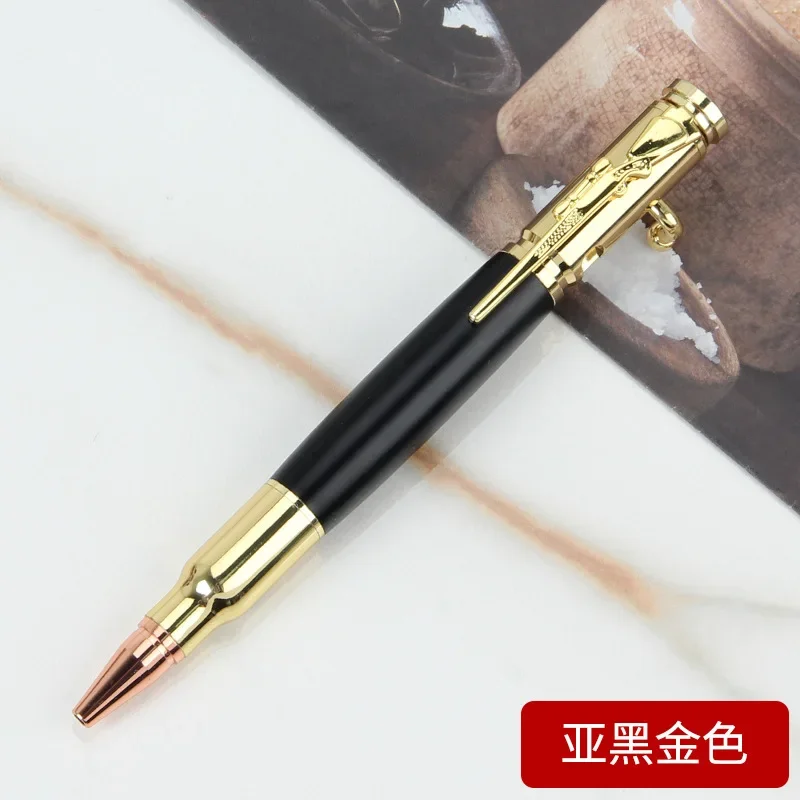 Professioneller Bolt Action-Kugelschreiber – 1 Stück langlebiger Metall-Holzstift, Geschenk für Reisen, Büro, Schule, Hochzeit – Detail 10