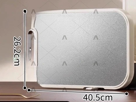 Pure Titanium Food-Grade Cutting Board - Double-Sided Anti-Mildew Antibacterial Kitchen Chopping Board