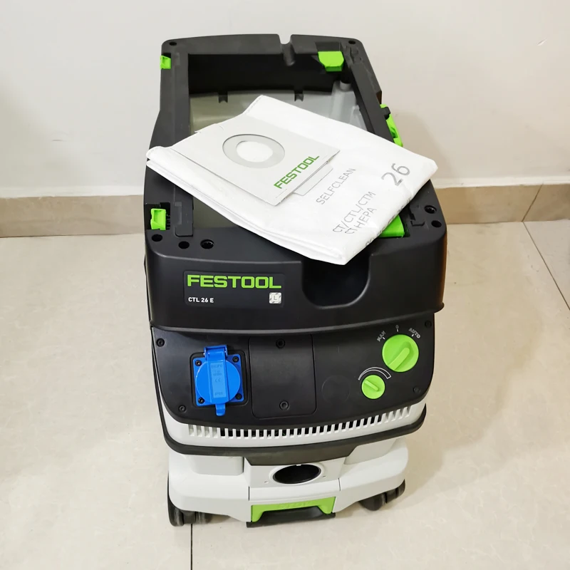 FESTOOL-Saco Autêntico de Coleta de Poeira para Aspirador, Saco Coletor de Poeira, Balde 26 Litros, 36L, Original