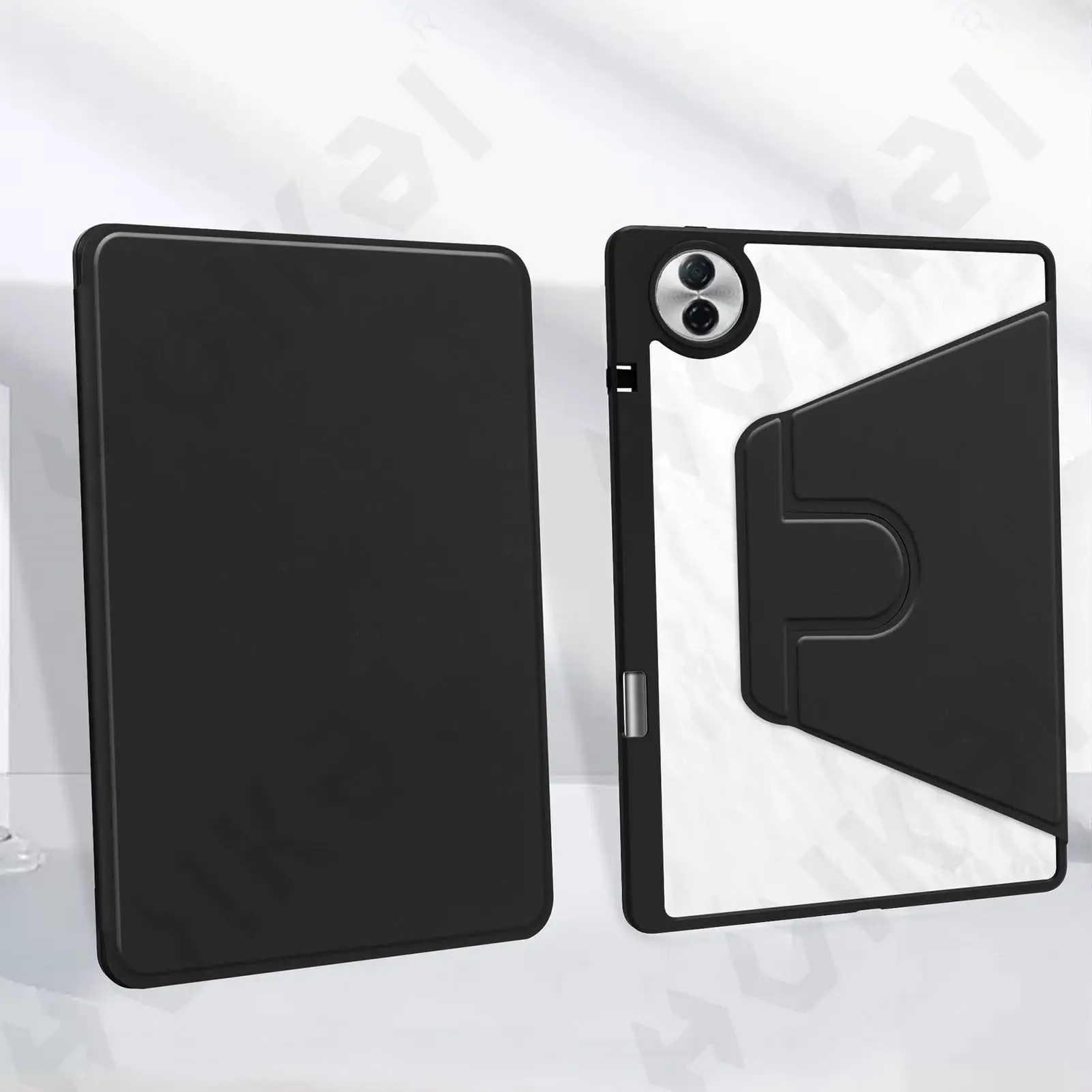 Rotating Case for Honor Pad 10 Magic Pad 3 X9 Pro X9A 2 V9 with Pen Holder 360 Degree Protective Stand Cover Auto Wake Sleep