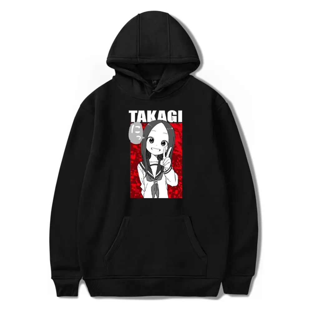 

2022 New Arrival Anime Takagi San hoodie Merch Hoodie Cool Casual Funny Streetwear Pullovers Clothes