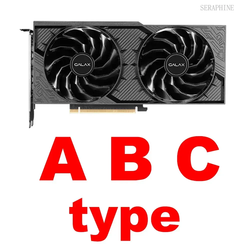Replacement of graphics card fan RTX4060 4070 GPU FAN for GALAX Geforce RTX4060TI 4070 SUPER 1-Click OC 2X V2 Card Video Fans