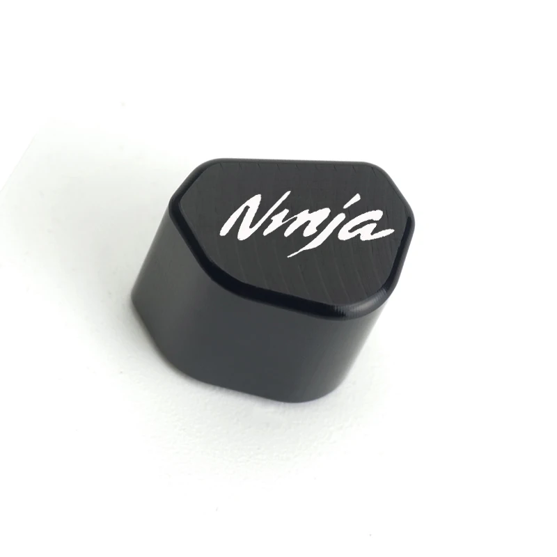 لكاواساكي نينجا 250 300 400 650 1000SX H2 اكسسوارات CNC الألومنيوم دراجة نارية التبديل زر بدوره إشارة التبديل غطاء مفتاح