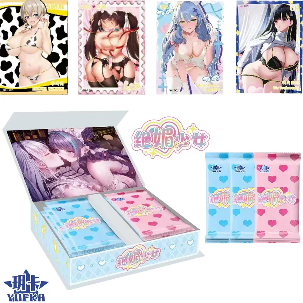 YUEKA Goddess Story Girl Carnival Collection Cards Anime Swimsuit Colorful Window Opening Doujin Toys And Hobbies Gift