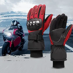 Motorrad handschuhe wind dicht wasserdicht thermisch Moto Männer Motorrad Reit handschuhe Touchscreen Moto Motocross Handschuhe Winter