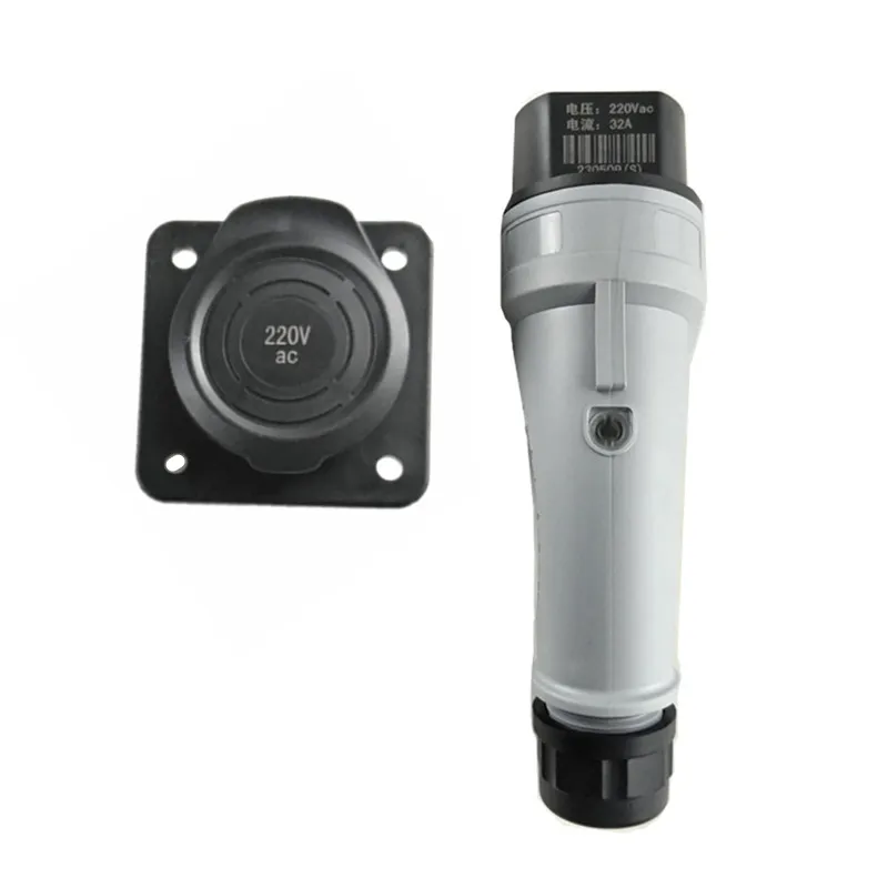 220 V AC plug socket kit for LVTONG/Marshell/Eagle/Excar/Langqing Electric golf cart ,charging sightseeing cars