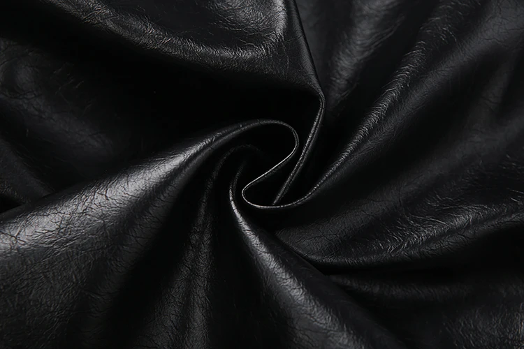 Nibber Hottie Crop Jacke Frauen Rollkragen Pu Unregelmäßige Zip Taste Volle Hülse Wilden Sexy Straße Mitternacht Herbst Hipster Mantel – Detail 10