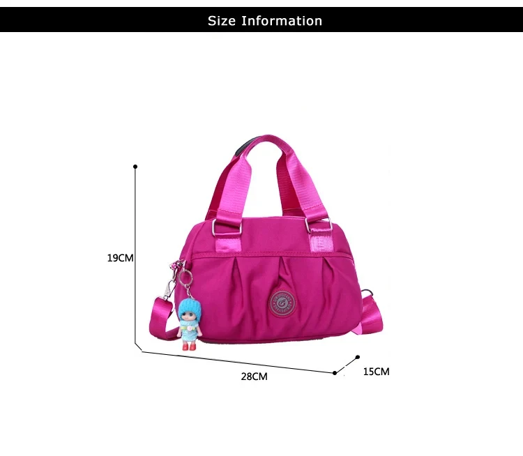 Women Handbags Casual Nylon Cross Body Messenger Shoulder Bags Large Capacity Totes Crossbody Ladies Hobos Dames Schoudertas