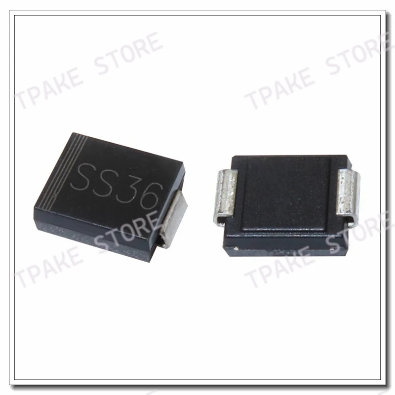 20PCS SS34 1N5822 SS36 SR360 SS54 1N5824 SMC DO-214AB SMD Schottky Diode