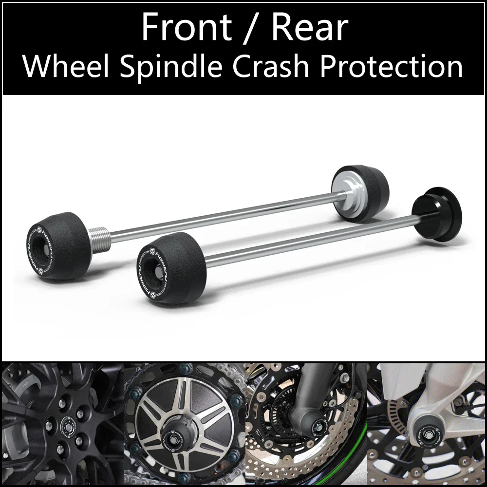 

Front Rear wheel Spindle Crash Protection For HONDA CB1000R Neo Sports Cafe 2021-2023