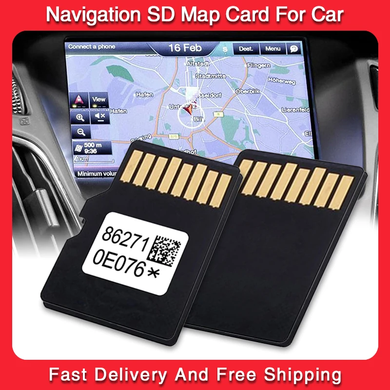 2024 Latest Update for Toyota Navigation Card OEM 86271-0E076 Prius 4Runner Accessories USA CAN