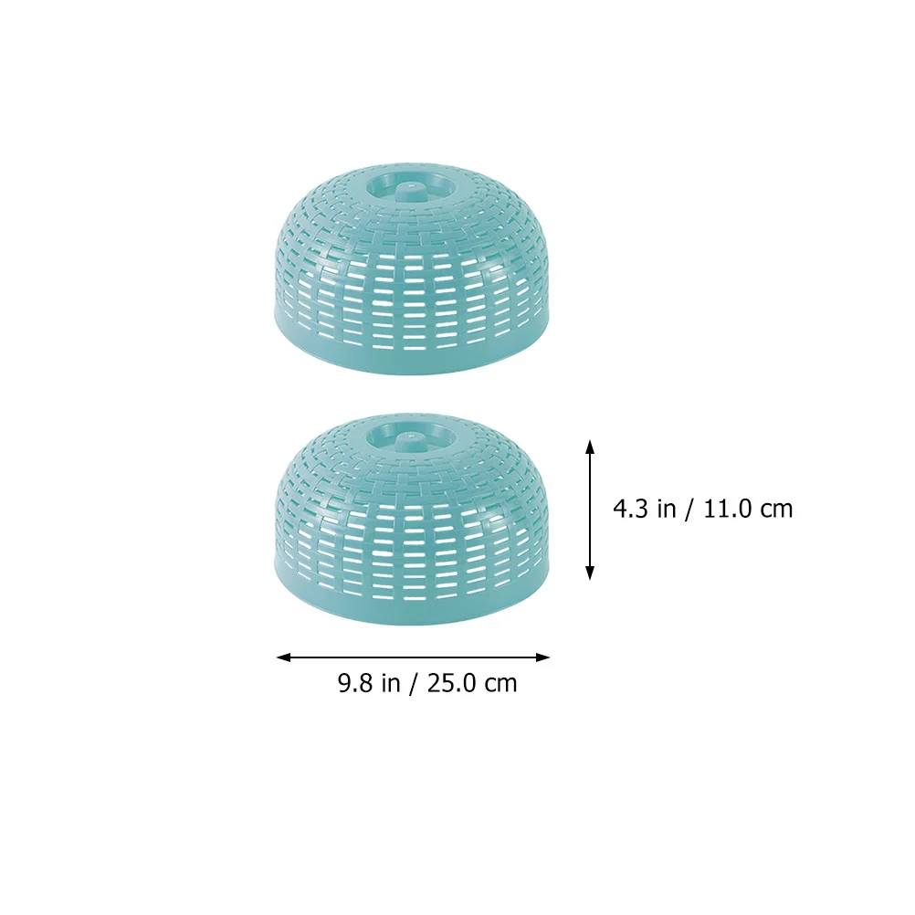 

2 pcs Dust Covers for Food Plastic Insect Proof Household Kitchen Restaurant Party Picnic Hotel Keep Practical Fruit