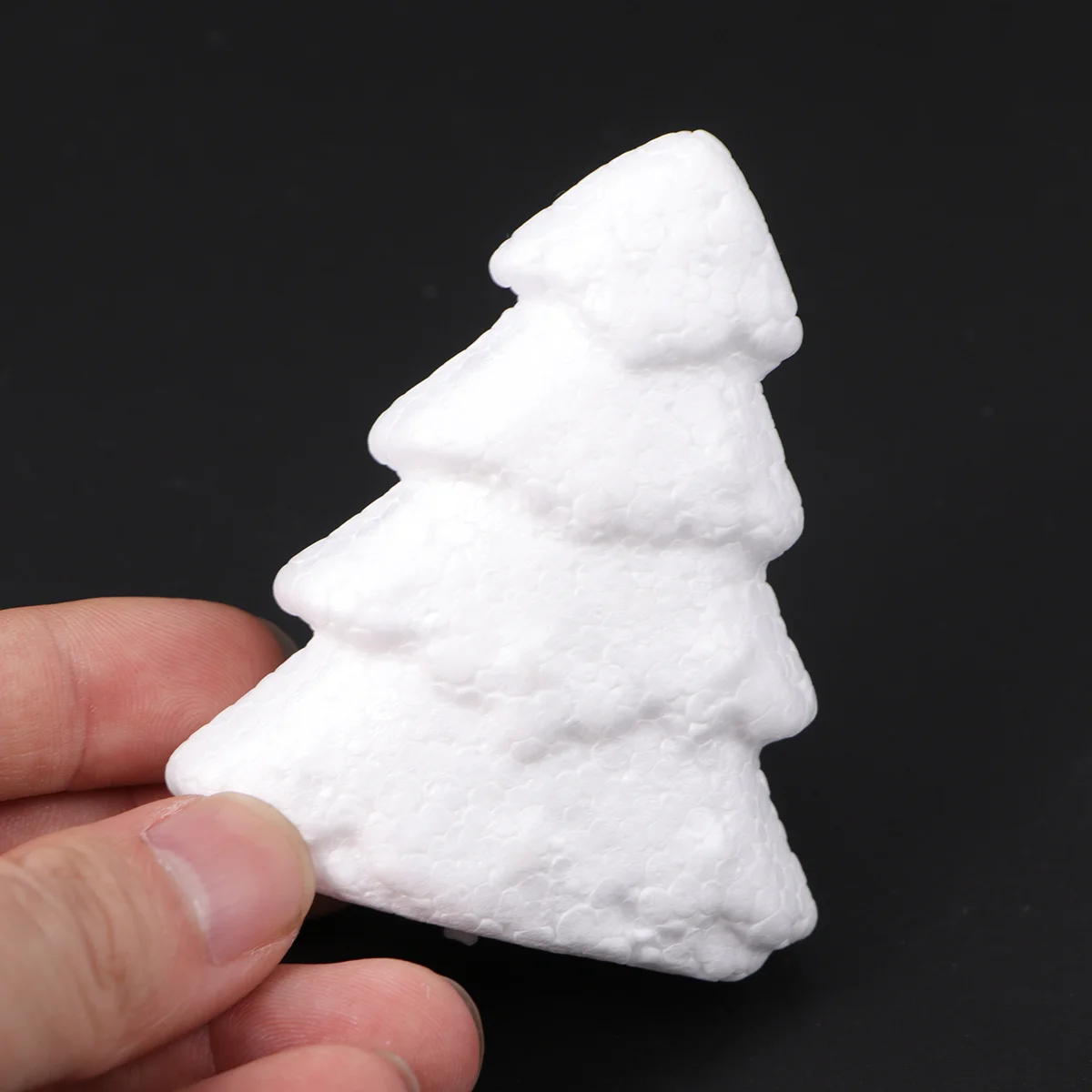 

10Pcs Christmas Tree Tower DIY Christmas Crafts for Handmade Decor 6x7.3x2.5cm Creative Gift for Families Lovers