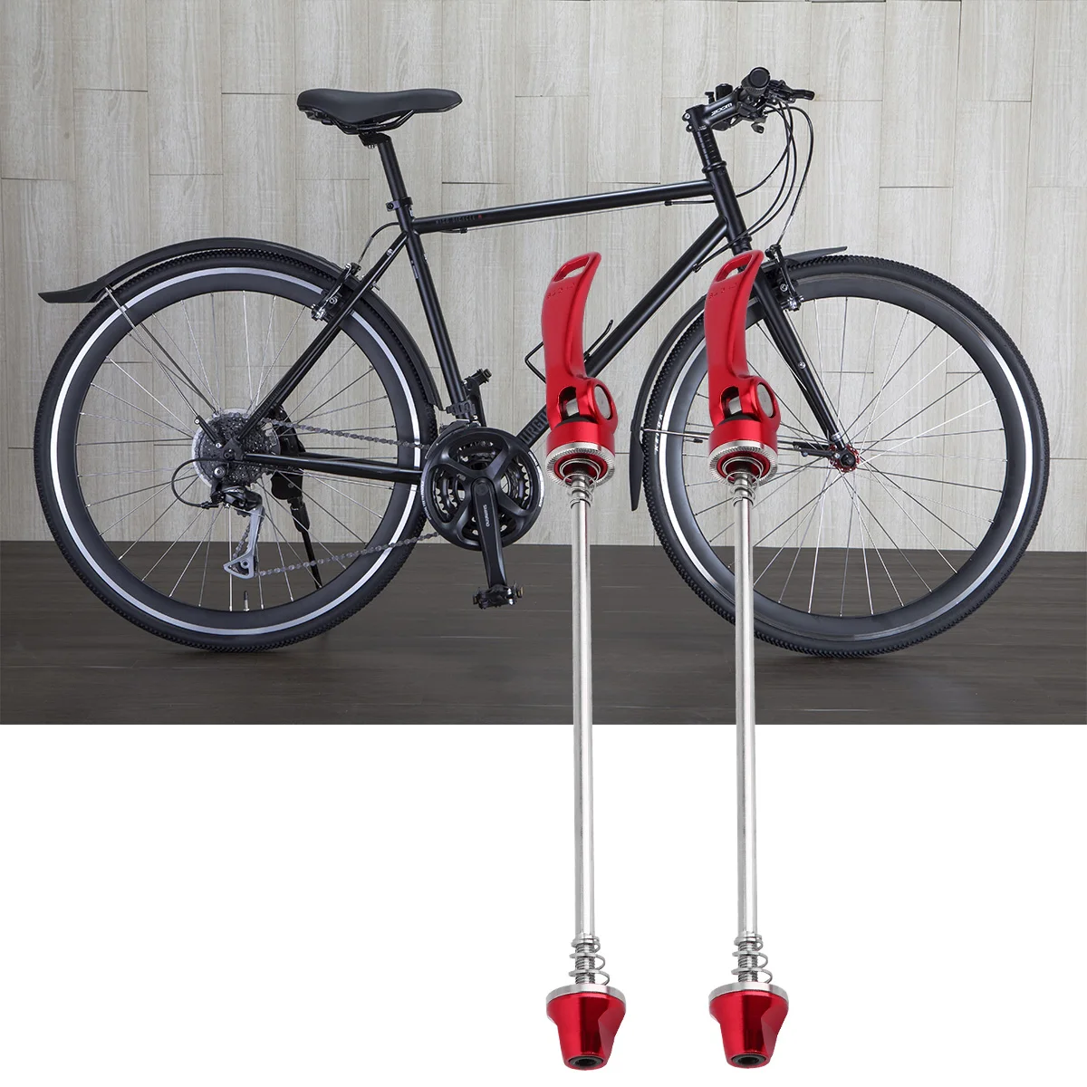 

Quick Release Hub Skewer for Mountain Bike 157 210Hub Durable Steel Aluminium Alloy Road Bike Repair Parts Accessories Cycling