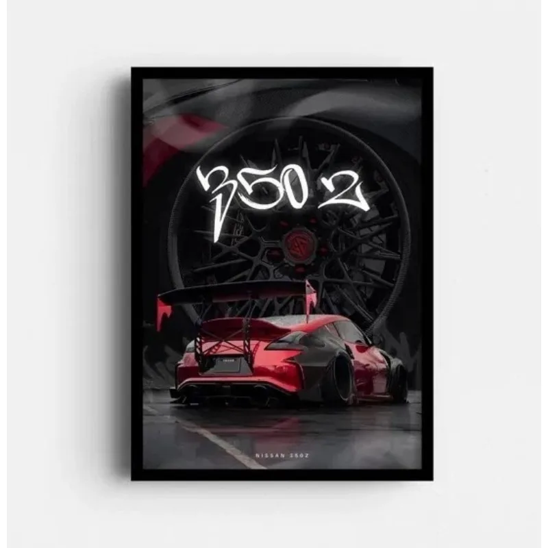 Nismo 370z JDM Evoluton Car GTR Z34 Wall Decoration Painting Poster Pictures Canvas Home Decor
