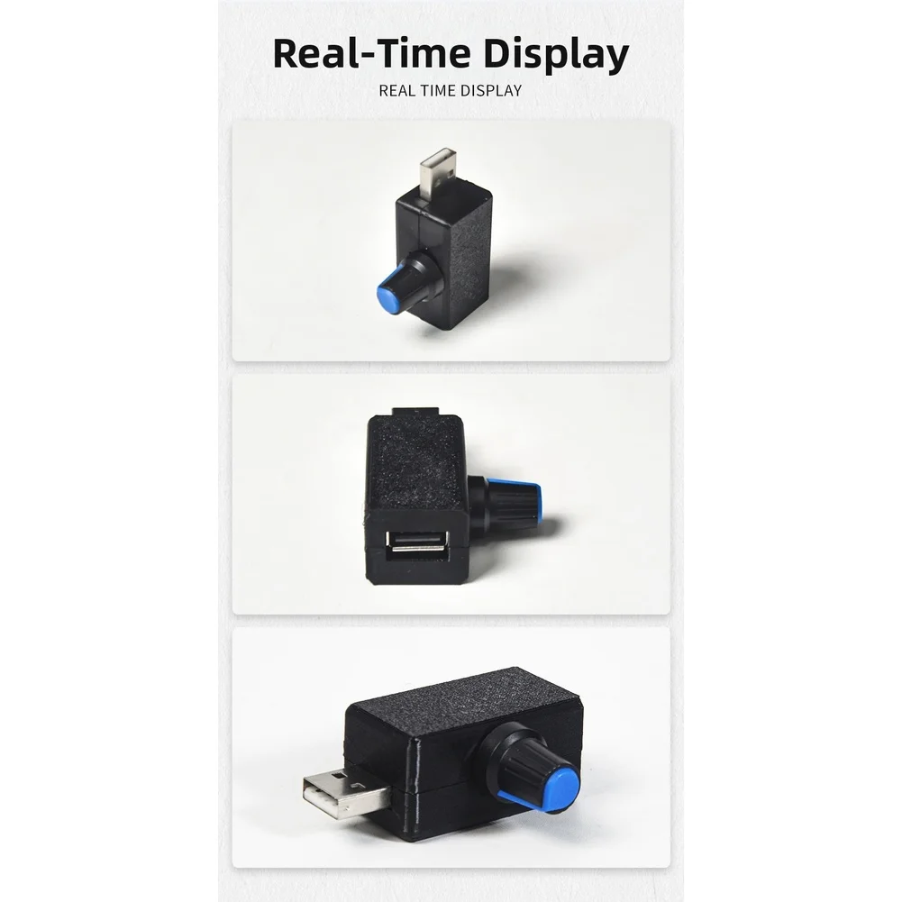 USB For Fan Controller 5V 2A For Pwm DC Motor Regulator 4V-12V Input Stepless Rotary Switch For Laptop Cooling Pad And Mini Fans