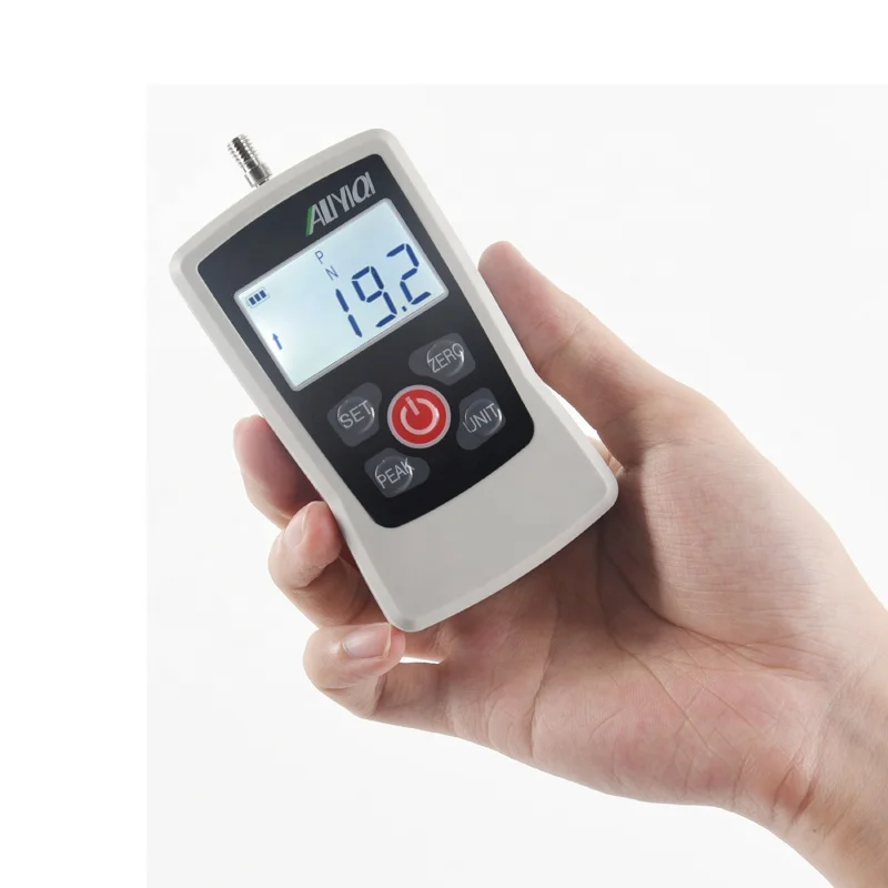 30N 6.6Lb Digital  Push Pull Force Gauge With Clamp