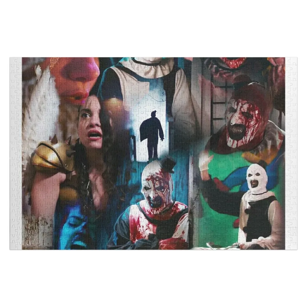 

Horror movie collage Jigsaw Puzzle Custom Child Customized Photo Personalized Toys Puzzle