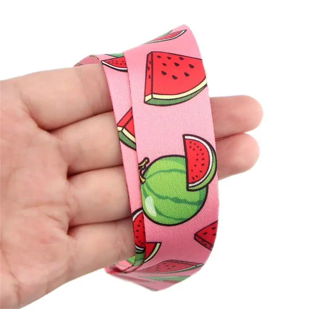 Holder Name Tag Holder Webbings Ribbon Hang Rope Cheery Avocado Strap Cartoon Fruits Lanyard Phone Lanyard Phone Hang Rope
