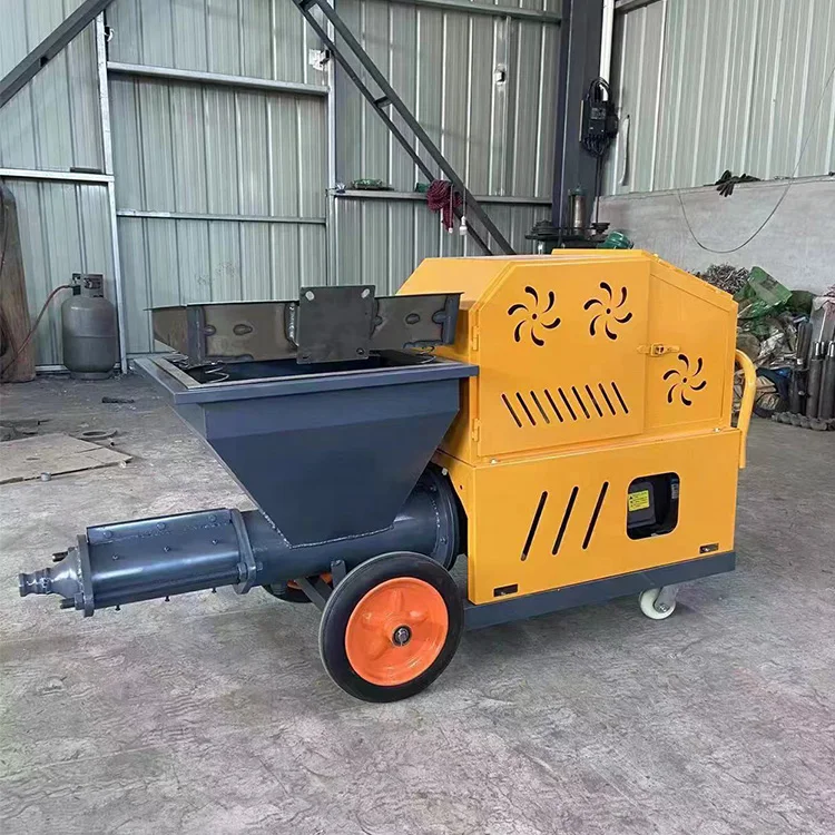 Factory Supply Gypsum Stucco Sprayer for Exporting Cement Sprayer Machine Advanced Technology Mortar Spraying Machine