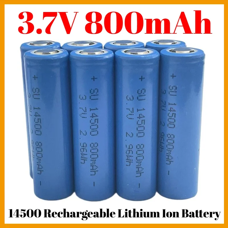 

3.7V 800mAh 14500 AA Battery 5C Lithium Ion Battery for Electric Toothbrush Razor Barber Beauty Instruments Rechargeable Battery