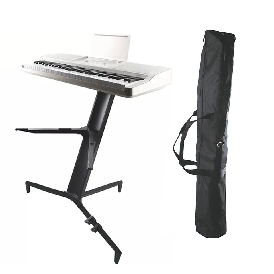 

Keyboard Synthesizer Electric Steel Sheet Music Double Row Aluminium Airplane Stand