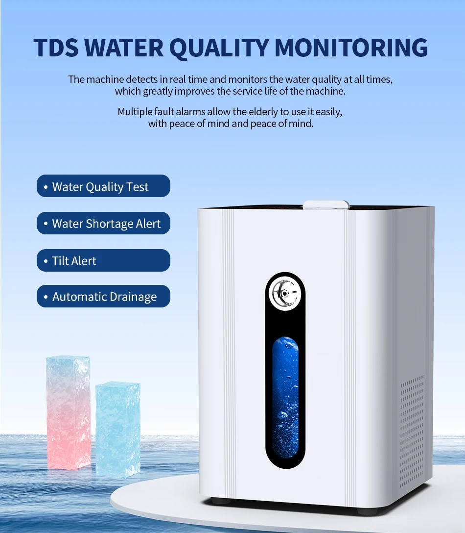 150ml/min Reiner Wasserstoffgenerator SPE PEM Wasserstoff-Inhalationsgerät für Zuhause Wellness H2-Generator 99,98% Hochreinheit – Detail 10