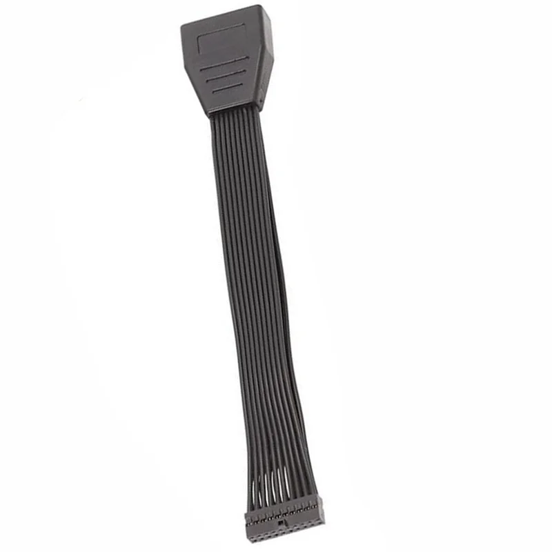 B50B-3Pcs Motherboard Mainboard USB 3.0 20 Pin Female To USB 3.0 20 Pin Male Extension Cable-15Cm